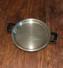 Amc Griddle Roasting Pan Skillet 12.5" Stainless Steel Handle Heavyweight Used. Price: $49.99.