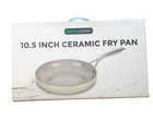 Servappetit 10.5 Inch Ceramic Fry Pan--cream-colored New. Price: $17.99.