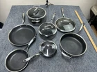 Henckels Paradigm Stainless Steel Non-stick Cookware Set 11 Piece (read) Used. Price: $224.99.