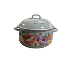 The Pioneer Woman Sweet Romance 6.4-QUART Enamel Steel Dutch Oven With Lid New. Price: $39.99.