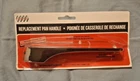 Tops Fitz-all 55712 Replacement Pan Handle Plastic Black New. Price: $7.50.
