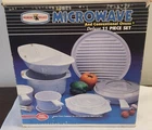 Vintage Nos Nordic Deluxe 11 Piece Microwave Cookware Set Bakeware Usa Read Used. Price: $74.95.
