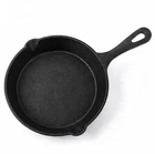 Hawok Cast Iron Skillet Pre-seasoned Frying Pan Dual Pour Spout Camping New. Price: $12.99.
