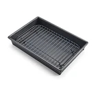 Chicago Metallic Petite Roast Pan Set With Rack, 10X7 Inch Nonstick Toaster Oven New. Price: $32.69.