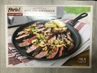 Parini Cast Iron 10.5" Round Griddle - New. Price: $40.00.