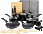 Ecolution Easy Clean Ceramic Nonstick Cookware Set, Dishwasher Safe Kitchen Pots New. Price: $166.23.