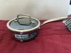 New Nwt David Burke 1.5 Quart Geo Clad Series Saucepan. Price: $35.99.