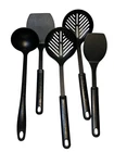 Lot Of Calphalon Nylon Utensils Turners Spoons Ladle Black Usa Used. Price: $19.99.