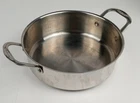Cuisinart Stainless Steel 3.5 Qt Saute Stock Pot Dual Handle Silver 7755-24PP Used. Price: $26.99.