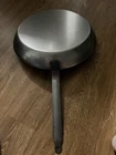 Mauviel M'steel Black Carbon Natural Nonstick Frying Pan W/ Iron Handle, 12.6-IN New. Price: $95.00.