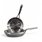 Kitchenaid 3 Ply Base Stainless Steel Cookware 2-PIECE Frying Pans Set New. Price: $45.00.