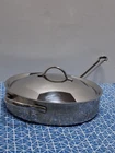 Revere Ware Proline Skillet Frying Pan 6710 With Lid Copper Core Stainless 10.5" Used. Price: $54.95.