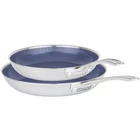 Viking Hybrid Plus 3-PLY Ceramic Nonstick Frying Pan Made Without Pfas 2-PIECE New. Price: $313.79.