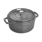 Staub Cast Iron 4-QT Round Cocotte New. Price: $309.95.