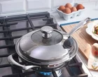 Princess House Vida Sana 5-PLY Stainless Steel 9" Skillet (5588) New!. Price: $149.95.