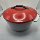Revol Porcelain 1.5-2 Quart Dutch Oven Cocotte 8.5"X 4" Euc Used. Price: $99.00.