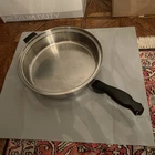 Cutco 11" Skillet Fry Pan Usa 5 Ply Stainless Steel Removable Handle W/lid Used. Price: $139.00.