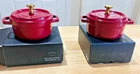Curtis Stone Dura-pan Set Of 2 Cast Aluminum 0.3 Qt Micro Bakers With Lids Nib New. Price: $24.99.