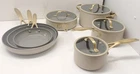 Greenpan Jewel Pro 11-PIECE Cookware Set Hard Anodized Nonstick Taupe Used. Price: $109.99.