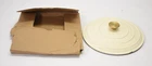Overmont Lid Replacement For Enameled Cast Iron Dutch Oven White/beige Chipped New. Price: $23.99.