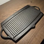 The Pioneer Woman Timeless Reversible Cast Iron Grill & Griddle Pan, Grease Trap Used. Price: $29.99.