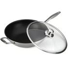 Swiss Diamond Prestige Clad Xd Induction Wok + Lid 32CM Brand. Price: $227.35.