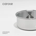 Carote Stainless Steel Sauce Pans (2) With Detachable Handle, 8PCS New. Price: $39.99.