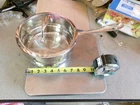 All-clad Stainless Steel Sauce Pan With Lid 8.5 Diameter Used. Price: $80.00.