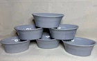 Mason Cash Oval Casserole Dish, 7" Individual Baking Grey 6 Pc. Set Used. Price: $65.00.