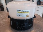 Bella 3 Tier Steamer 9.5 Qt- Different At Once- Works Perfect Used. Price: $28.00.