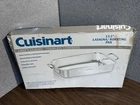 Cuisinart Chef's Classic Stainless Cookware 13.5" Lasagna Pan New. Price: $55.00.