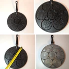 Nordic Ware Mini Pancake Griddle 7 Cavity Frying Skillet, Insect Bug Shapes Used. Price: $36.17.