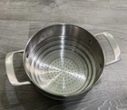 Viking 3 Qt Stainless Steel Steamer Insert Basket, Dishwasher Safe, Silver Used. Price: $48.99.