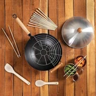 Joyce Chen 14" Nonstick Wok Set 10 Pc Cookware New. Price: $110.00.