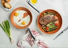 Gotham Steel Pro Hard Anodized Nonstick 2 Pack Fry Pan Set - 10'' & 11.5'' New. Price: $49.99.