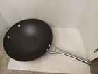 Kitchenware Calphalon Premier Hard-anodized Aluminum Nonstick 13 Inch Wok Used. Price: $57.75.