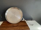 Calphalon 13 Stainless Steel Grill Fry Pan Ribbed Steak Skillet Long Handle Used. Price: $49.99.