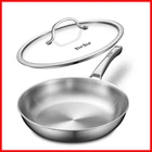 Vocvoi Stainless Steel Pan 12 Inch Lid Frying Non Toxic New. Price: $55.27.