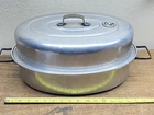 Vintage Mirro Oval Aluminum Roasting Pan Roaster Lift Out Rack 16 X10 X8 877M Used. Price: $27.99.