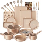 Pots And Pans Set Nonstick, 26 Pcs All-in-one Kitchen Starter With Cookwa... New. Price: $242.96.