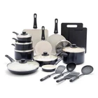 Cookware Set 23 Piece Ceramic Nonstick Pfas Free Dishwasher Safe Black Greenlife New. Price: $299.99.