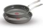 T-fal Ceramic Non-stick Induction, 10.5 And 12 Inch In, Gray New. Price: $91.50.