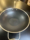 Hexclad 12" Stainless Steel Hybrid Wok Pan With Stay-cool Handle No Lid Used. Price: $50.00.