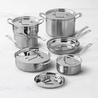 Cuisinart Multiclad Pro Tri-ply Stainless-steel 12-PIECE Cookware Set New. Price: $187.99.