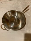 Cuisinart Model #726-38H Stir Fry Wok W/lid Cover-large 14 Pan Stainless Steel New. Price: $75.00.
