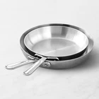 All-clad D5 Stainless-steel French Skillet, Set Of 2, Shipped From The Usa New. Price: $168.88.