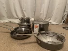 Hestan Nanobond 10 Piece Titanium Set. Pots And Pans. Italy Used. Goes For $2500. Price: $850.00.