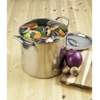 Mcsunley 608 Stainless Steel Silver 16 Qt. Capacity Stock Pot 10 Dia. In. New. Price: $33.24.