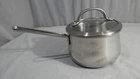 Chantal Sauce Pan 2QT Stainless Steel Round Oven Safe Cookware Mismatched Lid Used. Price: $27.99.