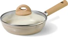 8" Ceramic Frying With Lid, Non Stick Skillet Chef's Pan, Healthy New. Price: $41.37.